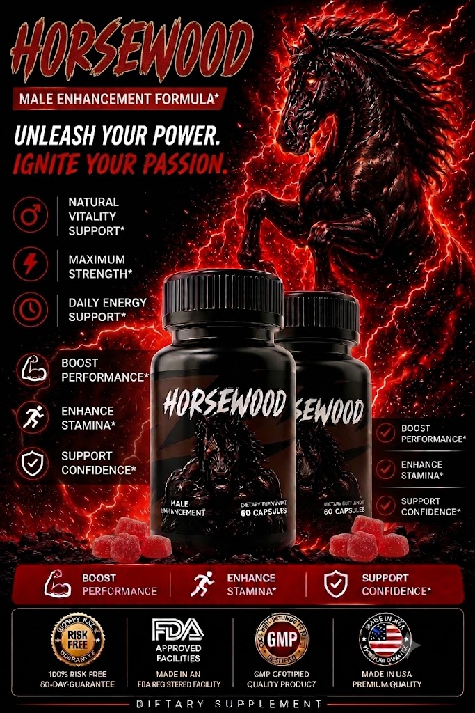 Horsewood Premium Natural Wellness Supplement Bottle