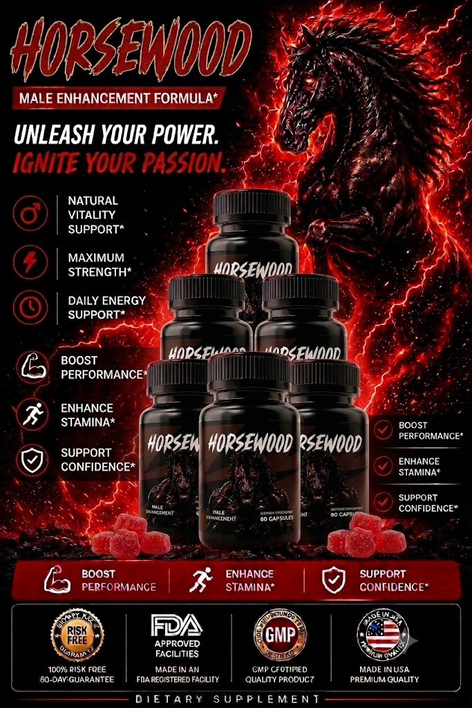 6 Bottles of Horsewood Premium Natural Wellness Supplement
